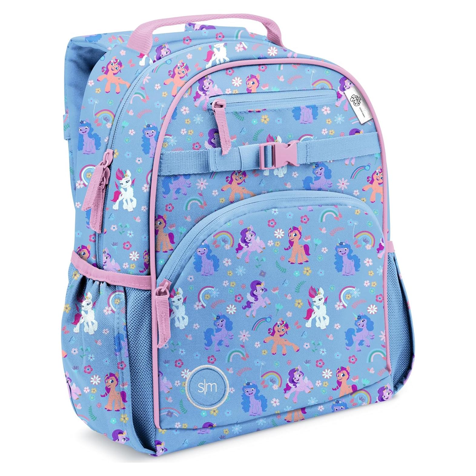 Mochila Mediana Simple Modern My Little Pony 12L Jardín