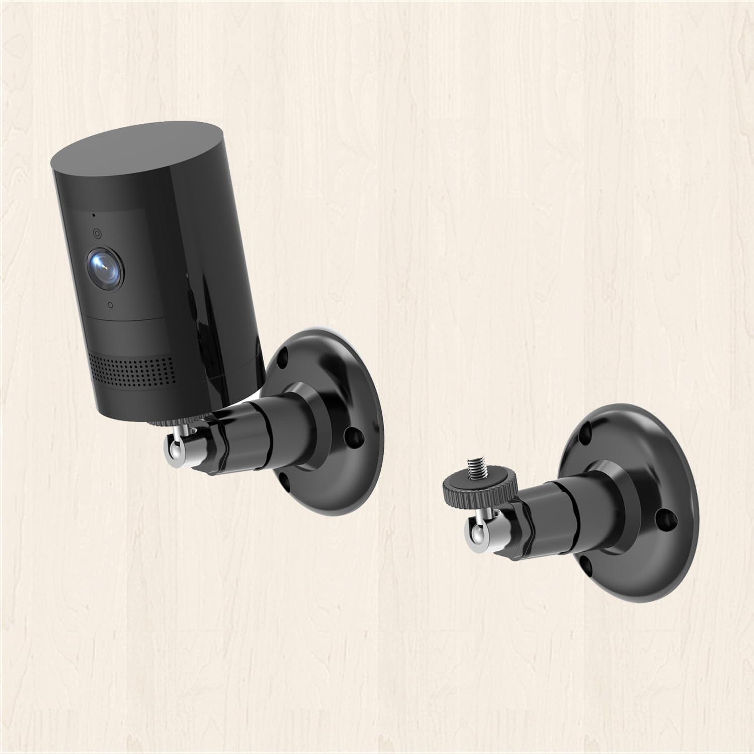 Soporte de Pared para Cámara Ring Gresur, Ajustable 360° Negro