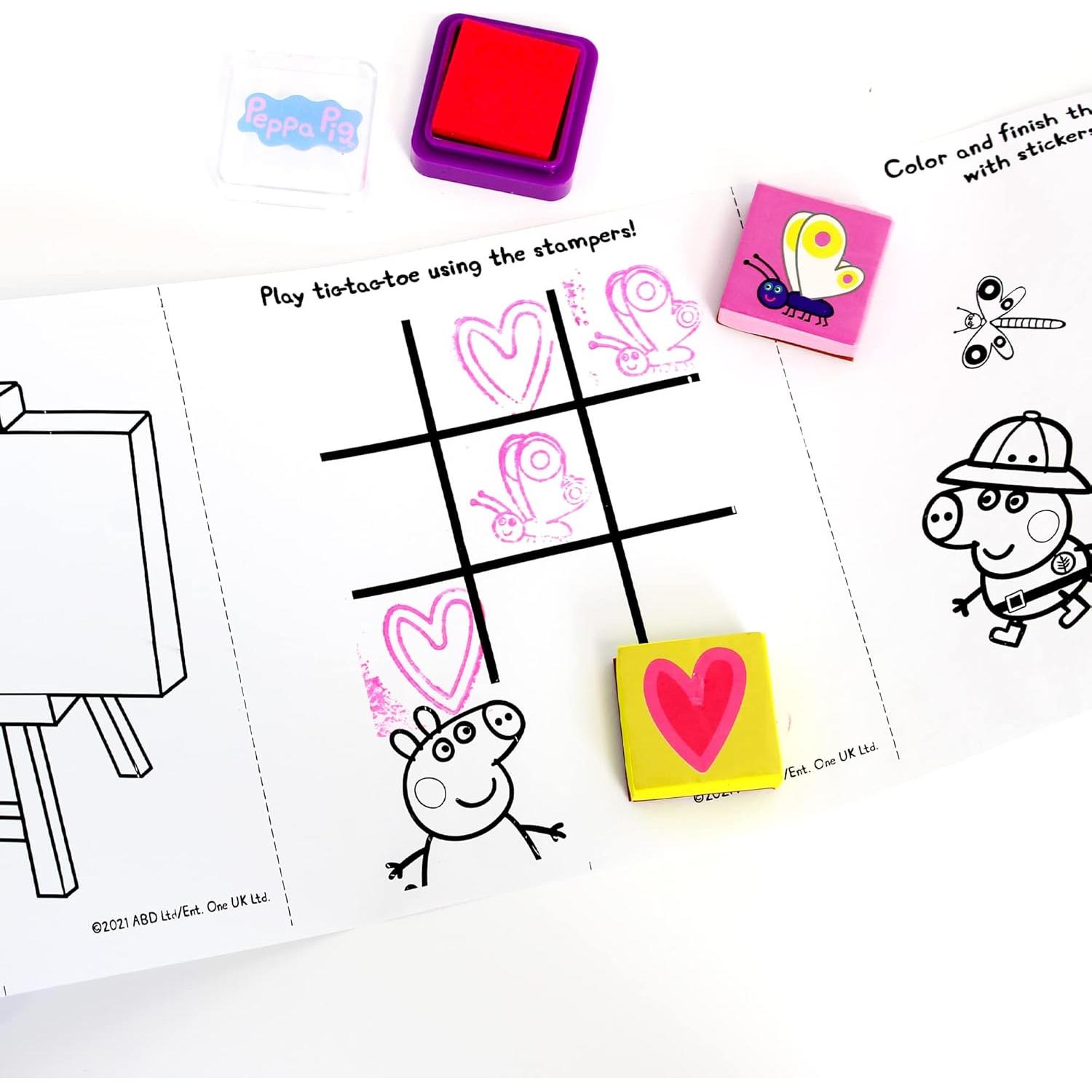 Set de Creatividad Peppa 20x8x25cm para Niños 4-8 años