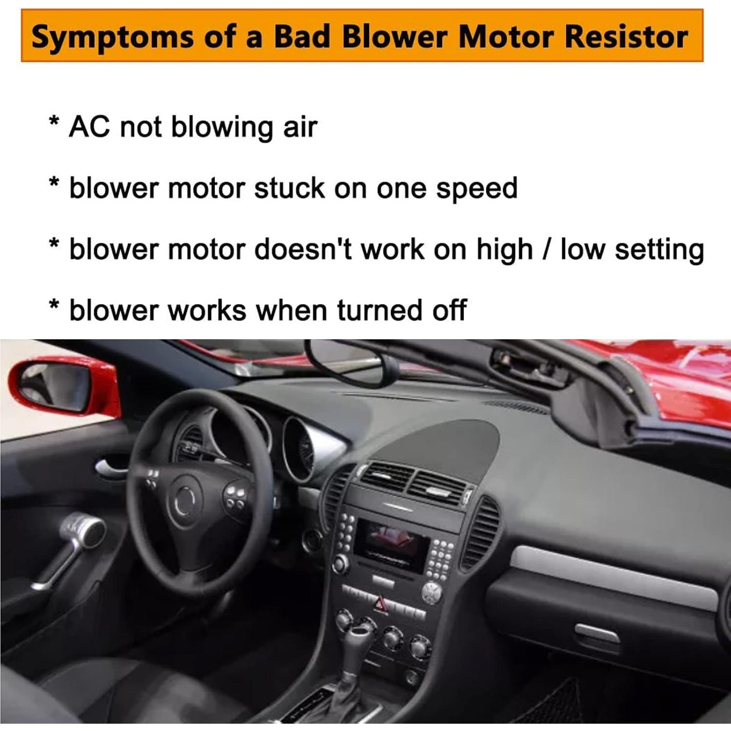 Resistor de Motor de Ventilador HVAC Yikesai 79330-S5A-942