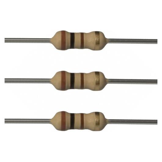 Resistencias E-Projects 100 Ohm 1/2W 5% (Paquete de 10)
