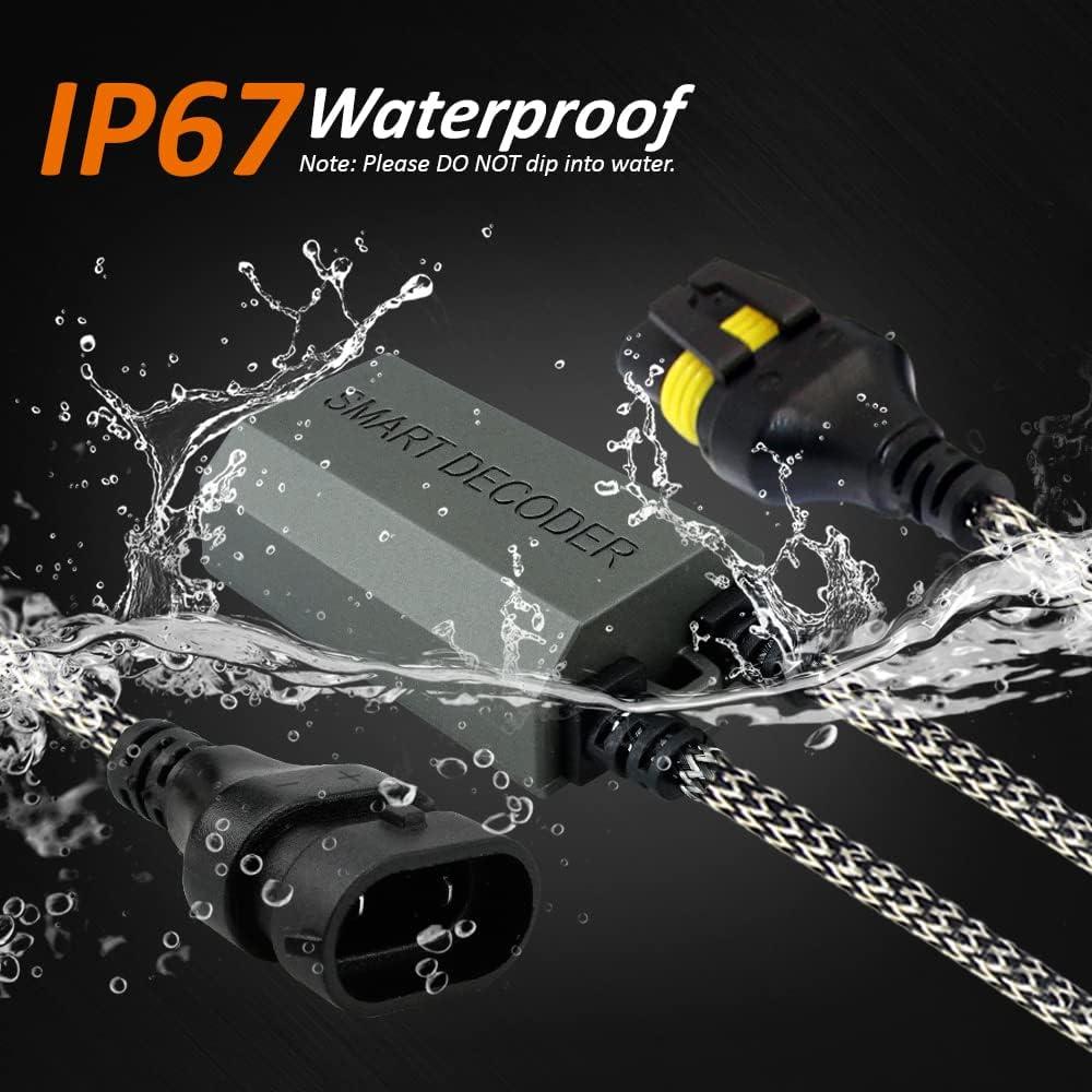 Decodificadores Canbus LED Bestview 9005 9006 H10 - Paquete de 2