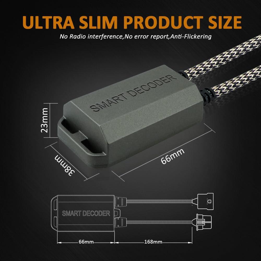 Decodificadores Canbus LED Bestview 9005 9006 H10 - Paquete de 2