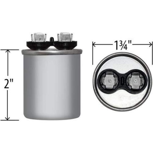 Condensador Redondo JARD 30 uF 370 VAC Reemplazo GE Genteq