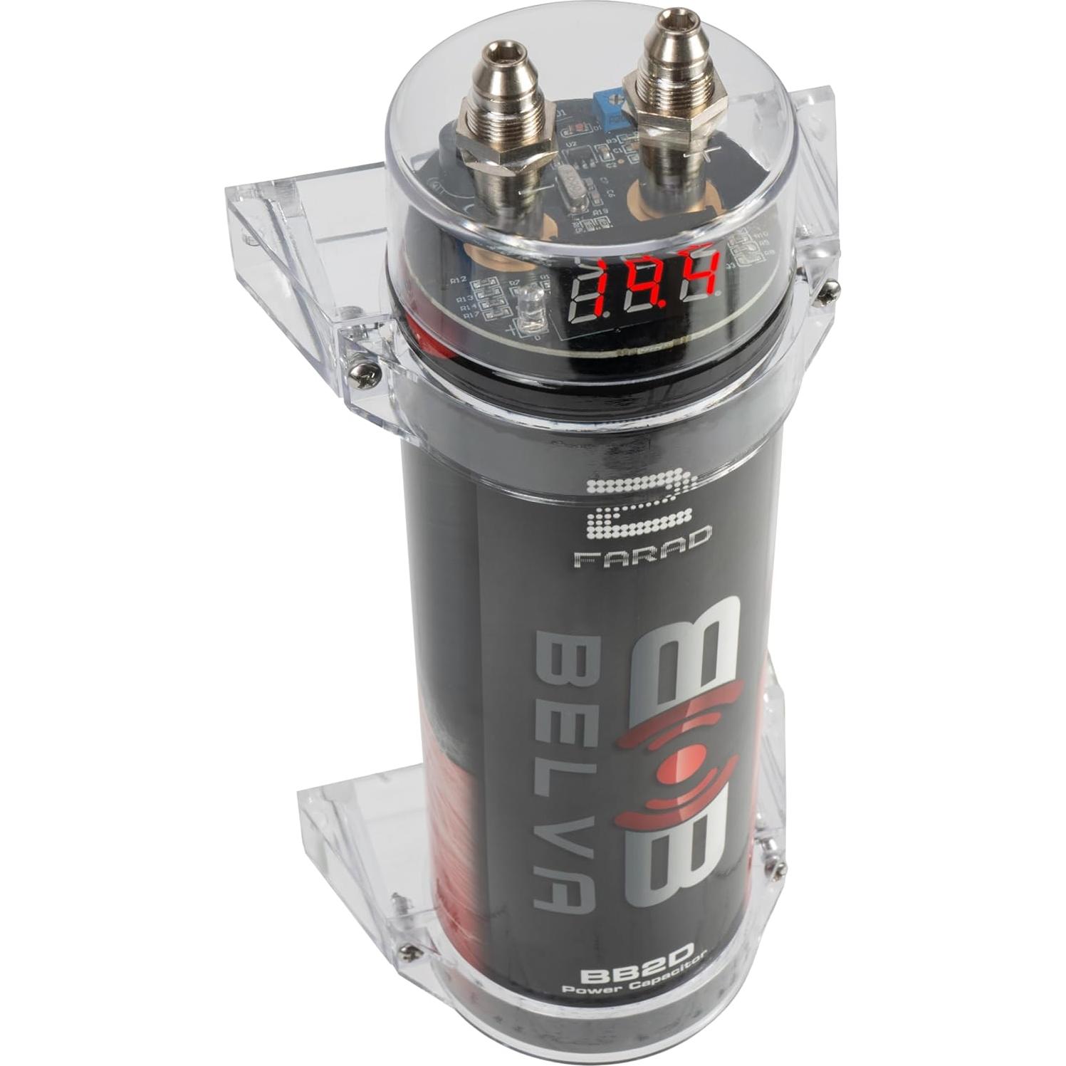 Capacitor de 2.0 Farad Belva BB2D con Pantalla Digital Roja