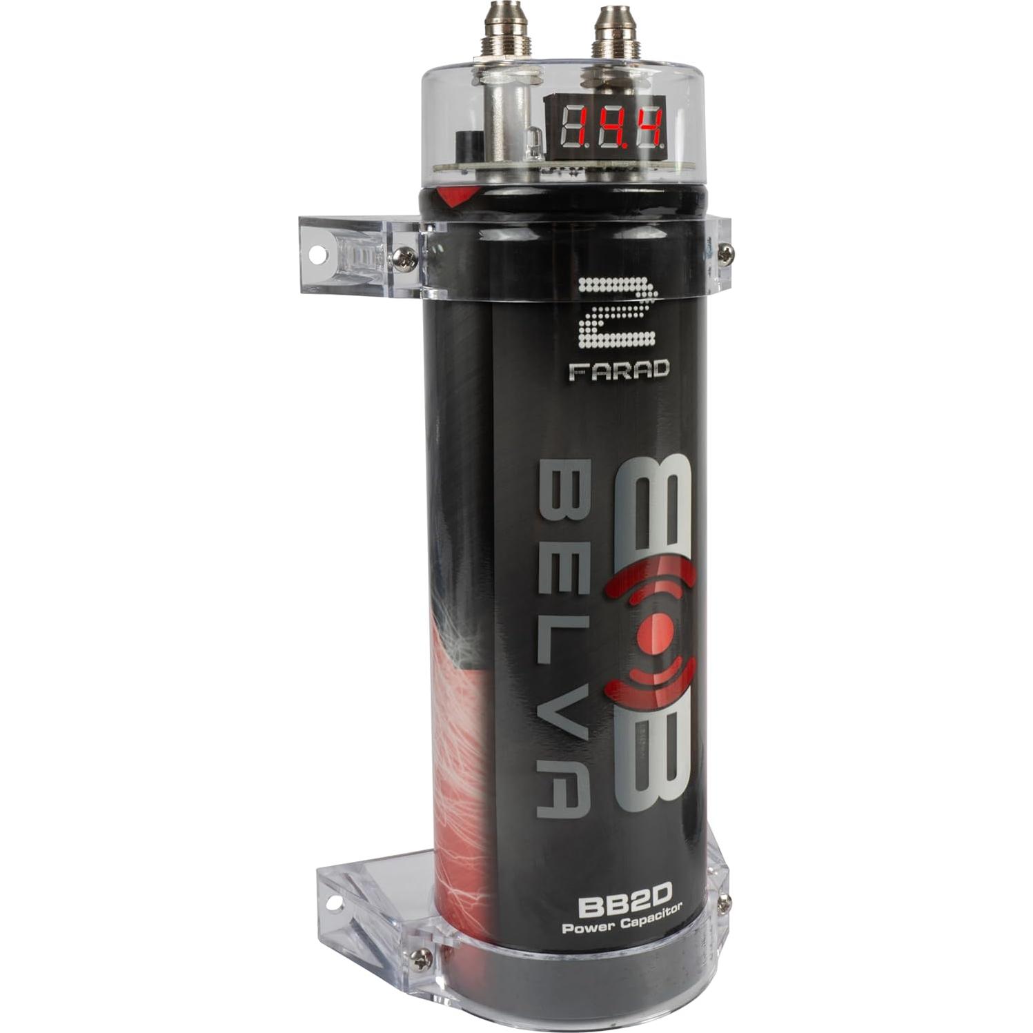 Capacitor de 2.0 Farad Belva BB2D con Pantalla Digital Roja