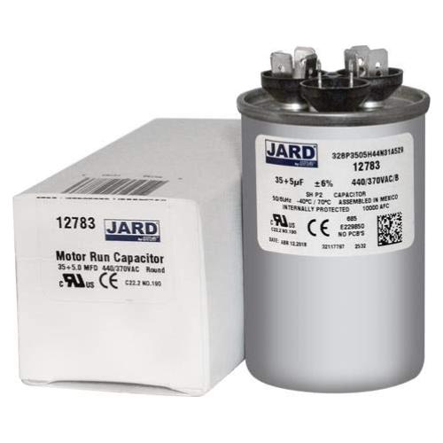 Capacitor Redondo Doble JARD 35+5 370/440VAC 209.79g