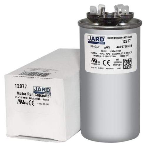 Capacitor Dual Run JARD 35 + 3 uF 440V para Motor