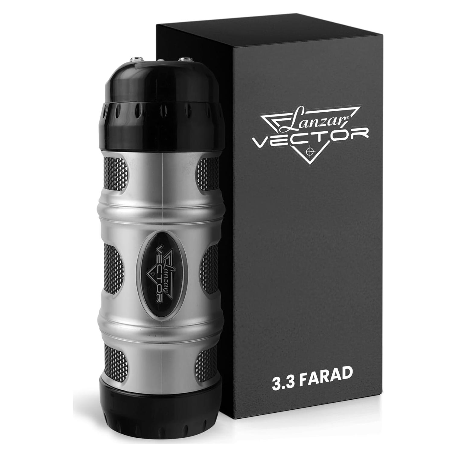 Capacitor Digital 3.3 Farad Sound Around para Auto DC 12-24V