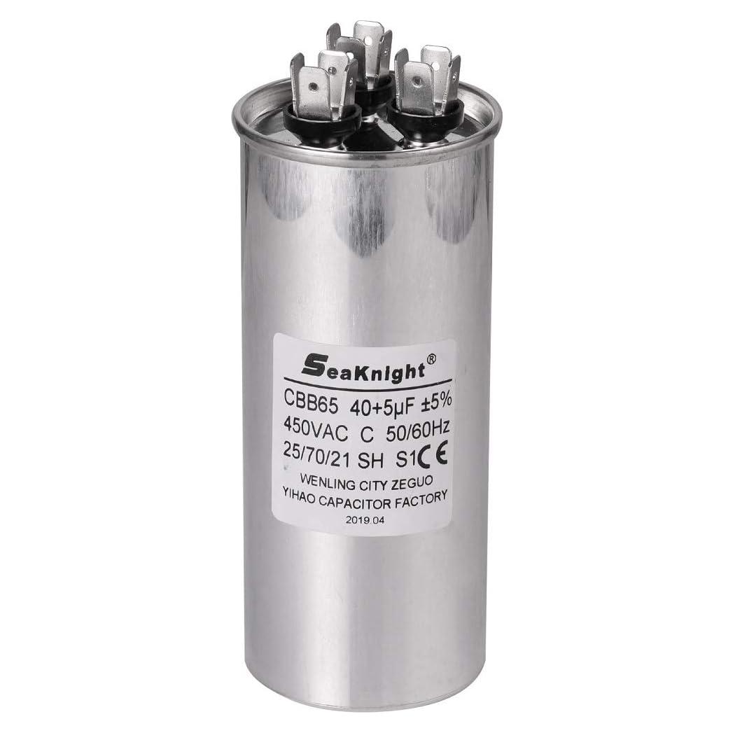 Capacitor de Aire Acondicionado CBB65 40+5uF 450V Dural