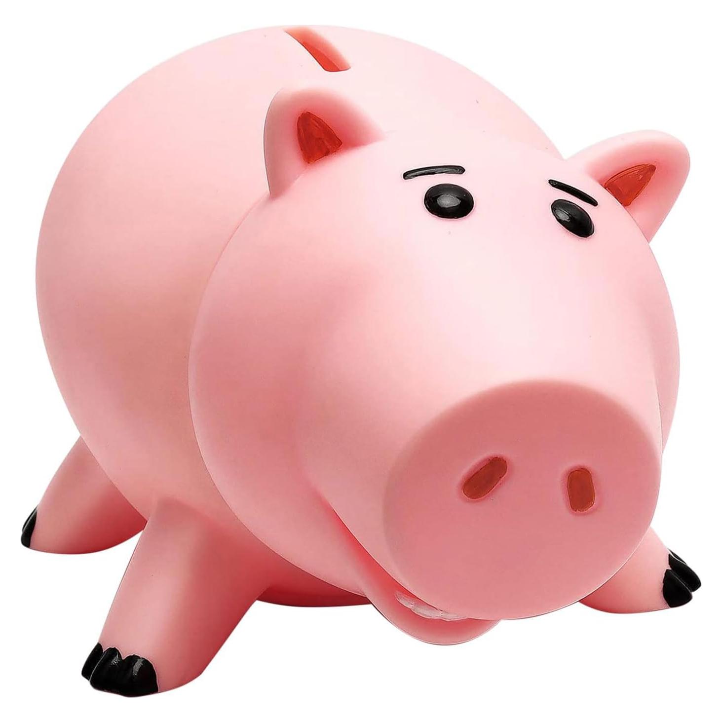 Hucha de Cerdo Rosa HotFun 11.43x18.54x9.91 cm Irrompible
