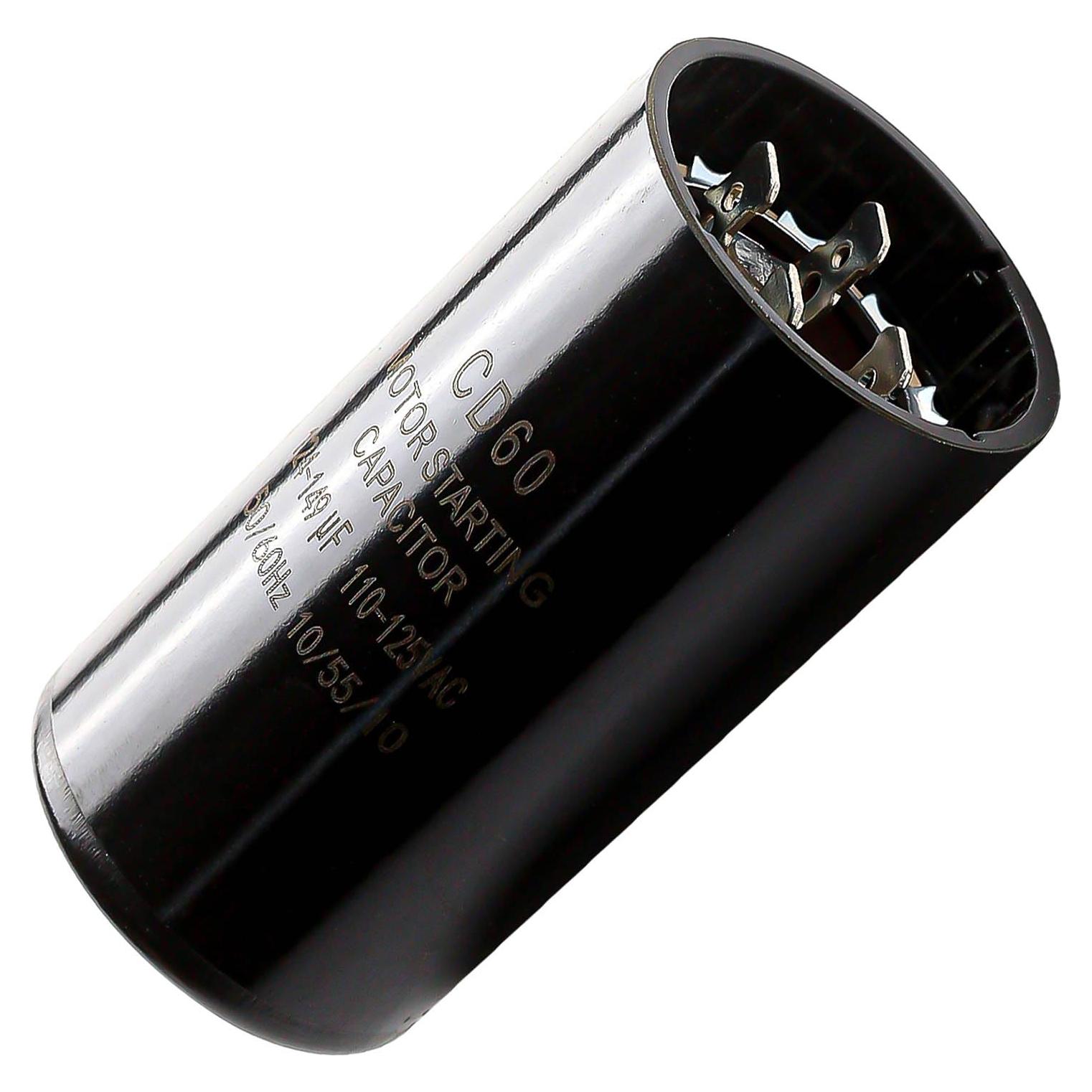 Capacitor de Arranque Seentech 124-149 uf 110-125V Redondo