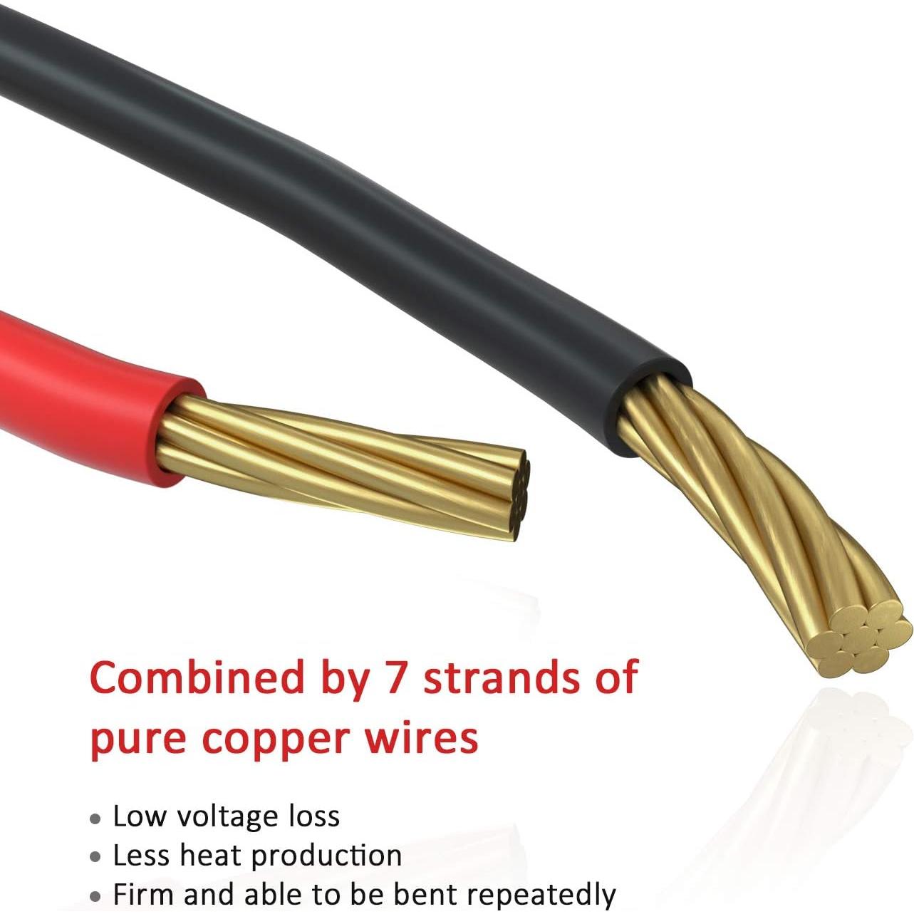 DiCUNO 100 Diodos LED Pre Cableados 12V 5MM 10 Colores