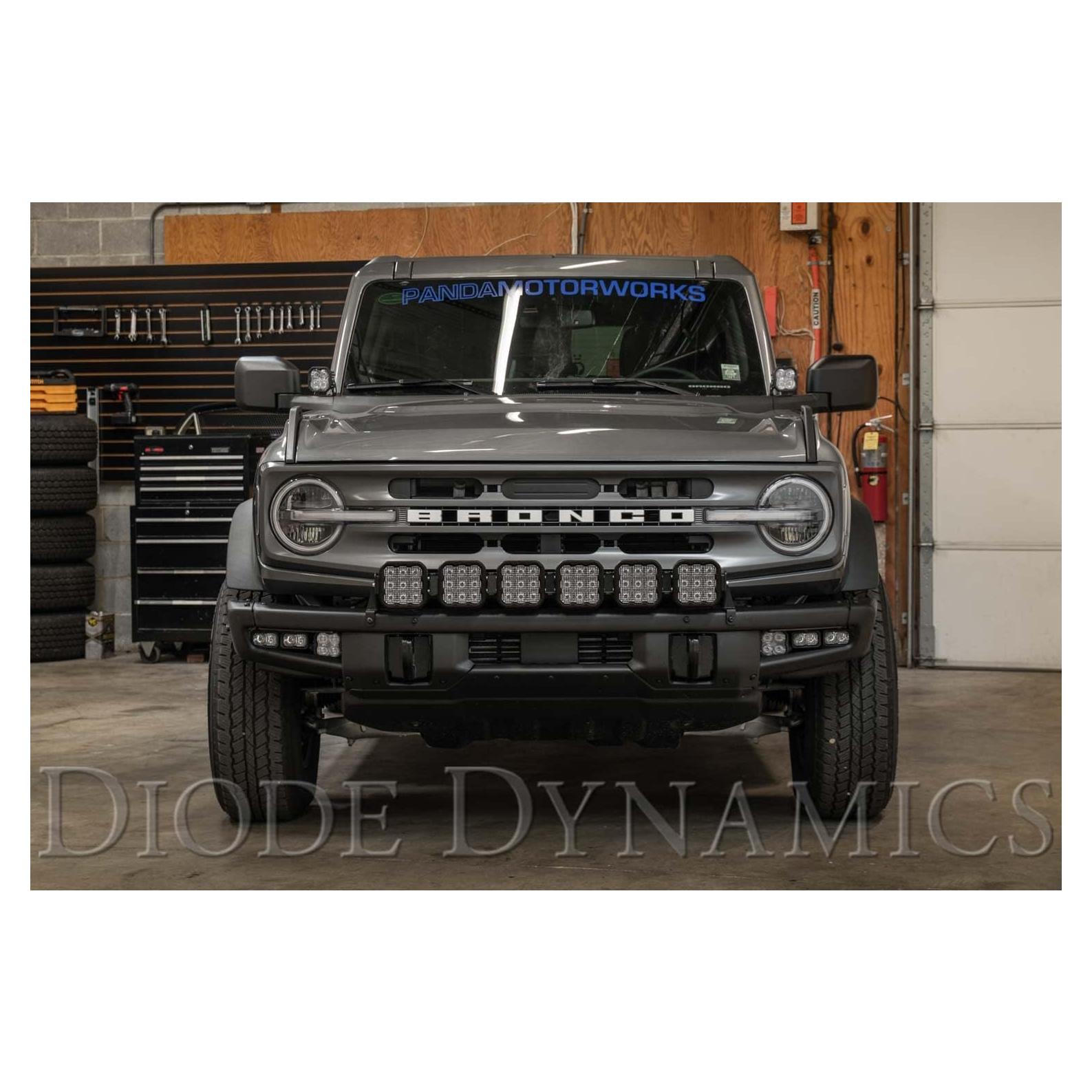 Kit de Luz LED Diode Dynamics Bronco SS5 6-Pod Blanco