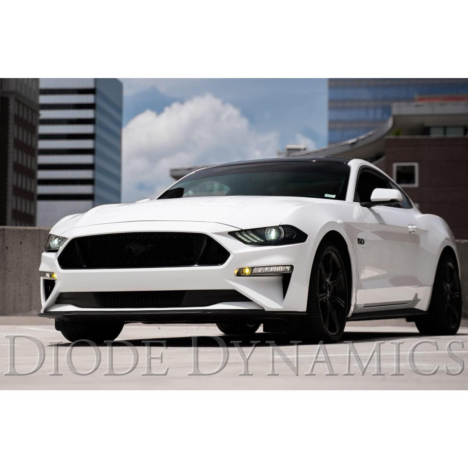 Lámpara de Niebla Diode Dynamics Elite Amarillo Ford Mustang 2018-2023