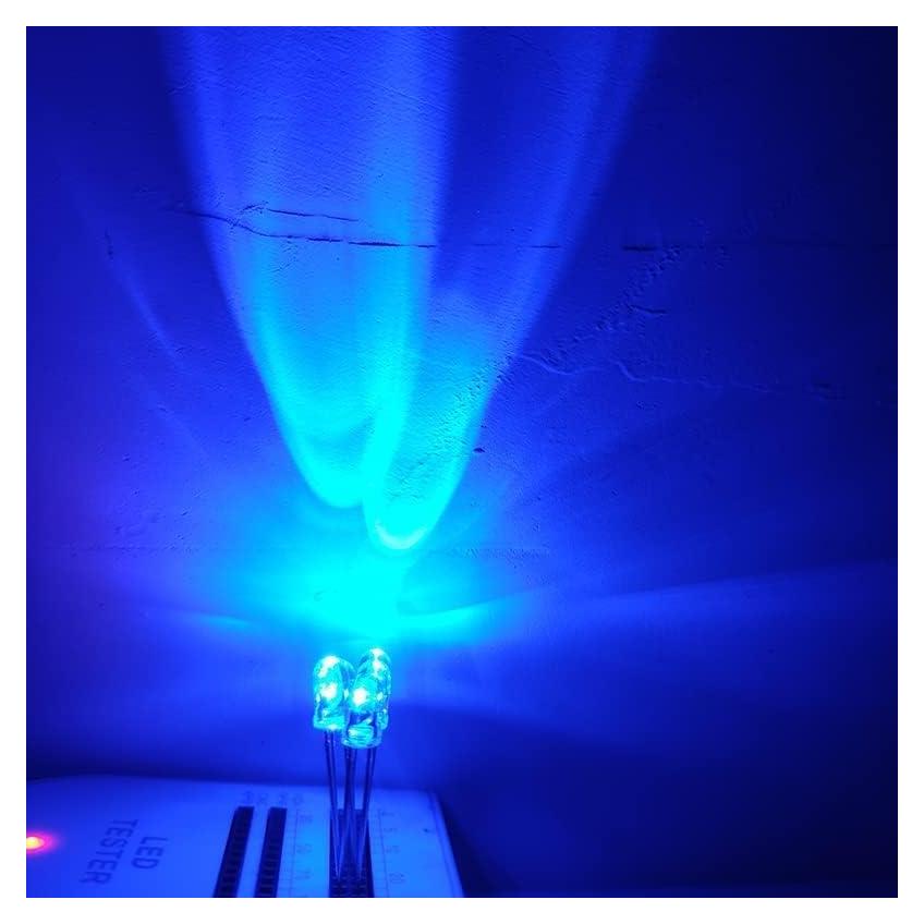 100 Diodos LED 5mm Azul Parpadeante TOPXCDZ 2.2-3V