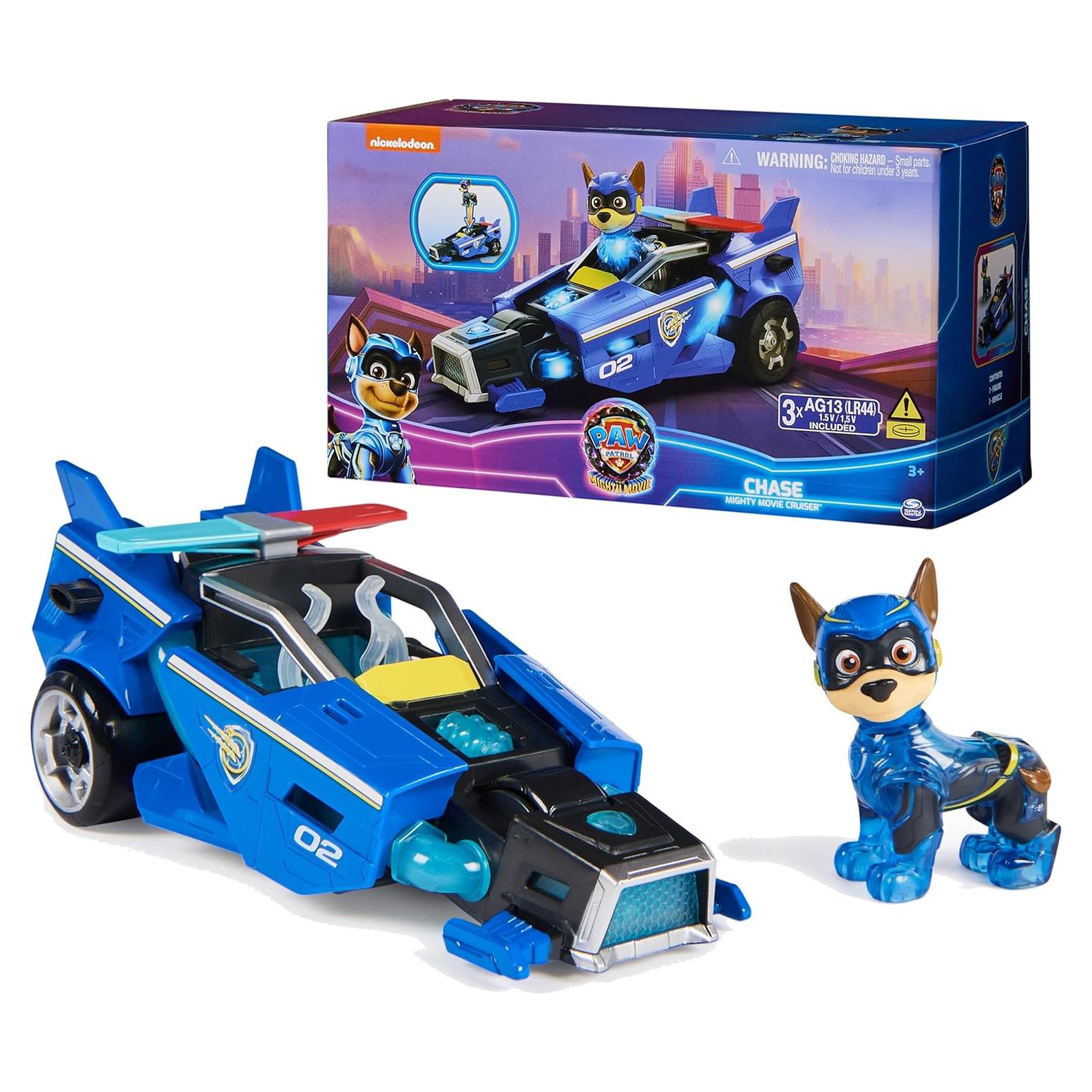 Coche de Juguete Paw Patrol Chase Poderoso con Luces y Sonidos