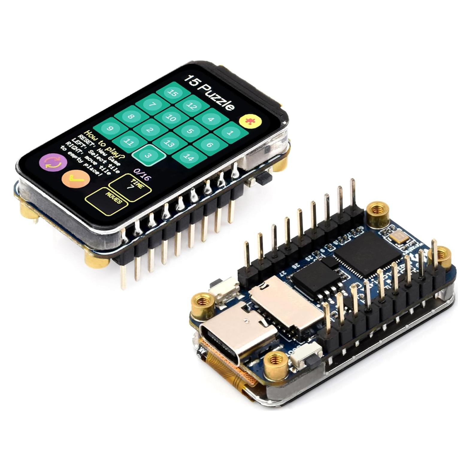 Placa de Desarrollo RP2350 con Pantalla LCD 1.47" y USB-C