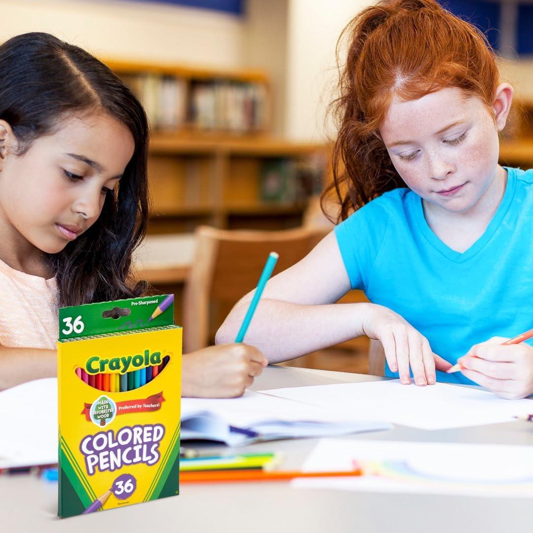 Lápices de Colores Crayola 36ct Multicolor para Niños
