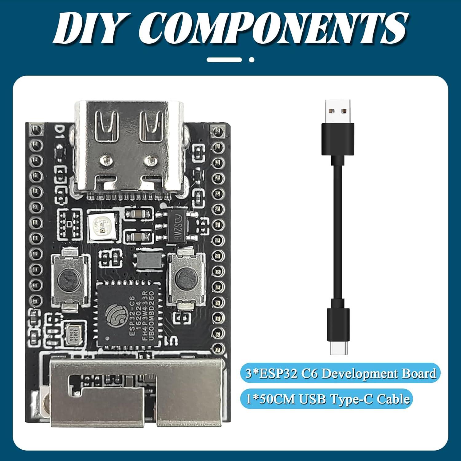 Placa de Desarrollo ESP32 C6 SANXIXING 4MB Flash Bluetooth