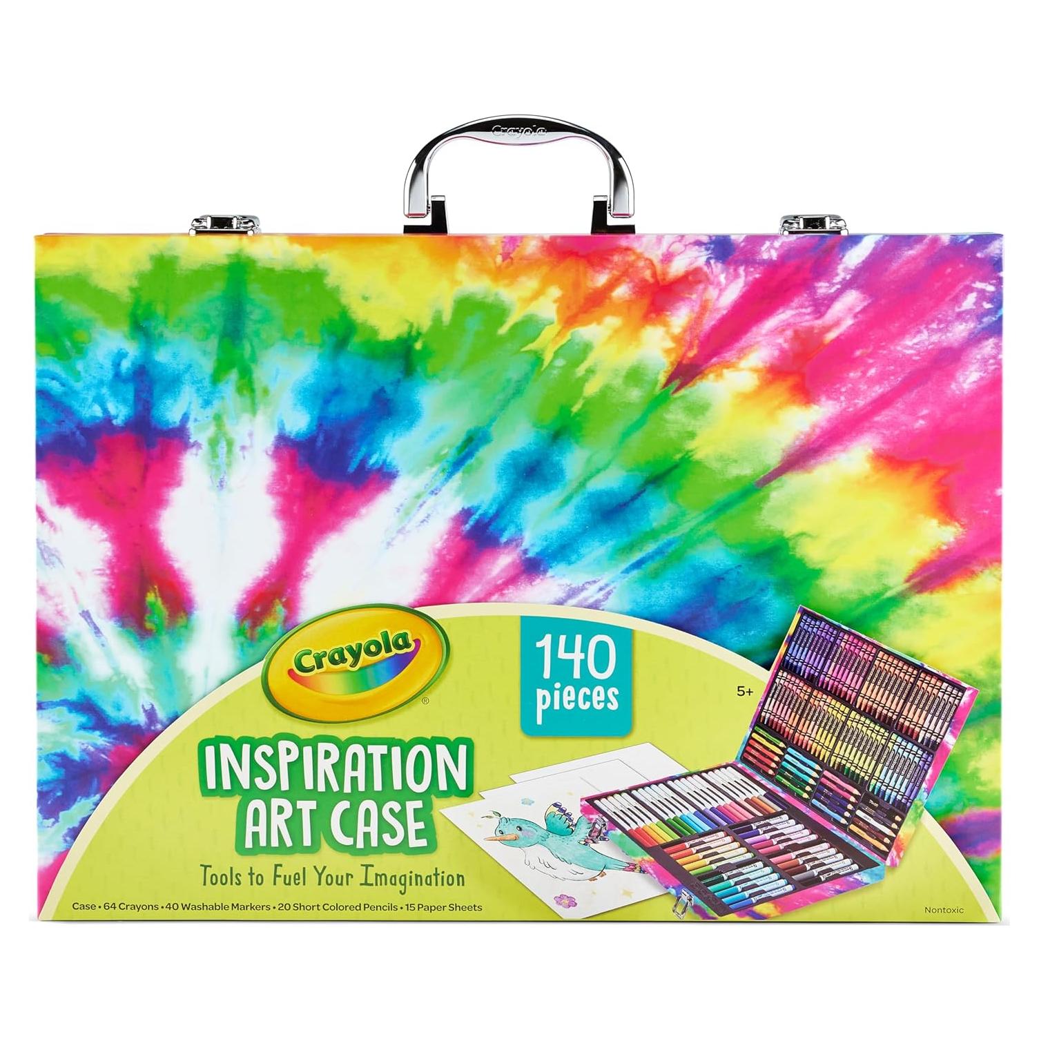 Conjunto de Arte Crayola Inspiration 140 Piezas - Tie-Dye