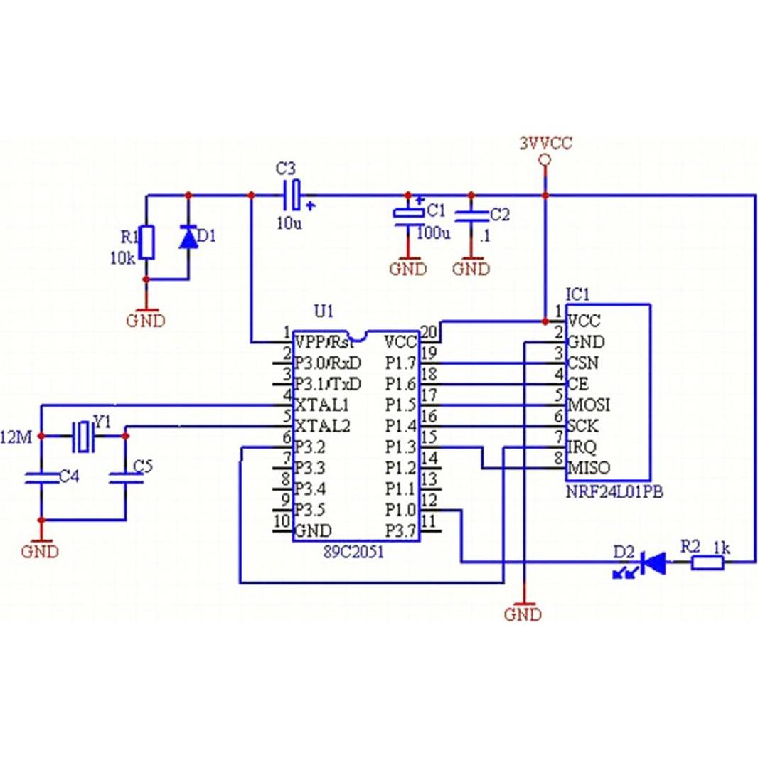 Módulo Transceptor Inalámbrico HiLetgo NRF24L01+PA+LNA 2.4G