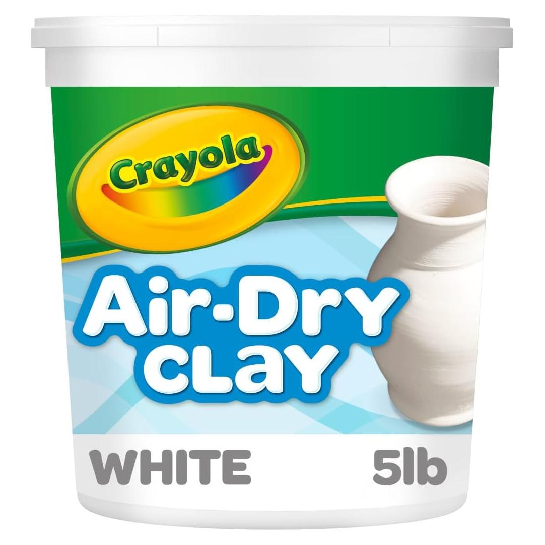Arcilla Secado al Aire Crayola 2.27 kg Blanca para Modelar