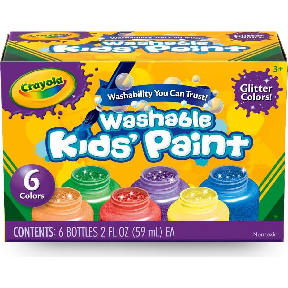Juego de Pintura Lavable Crayola 12 Colores para Niños