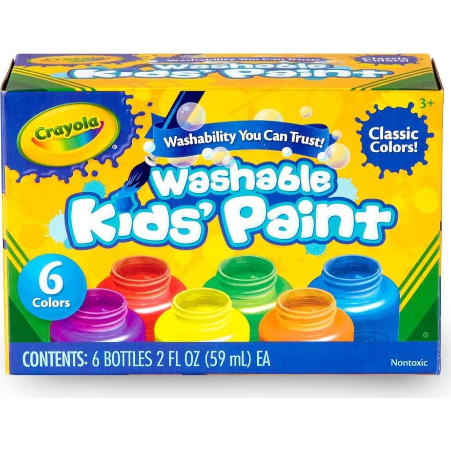 Juego de Pintura Lavable Crayola 12 Colores para Niños