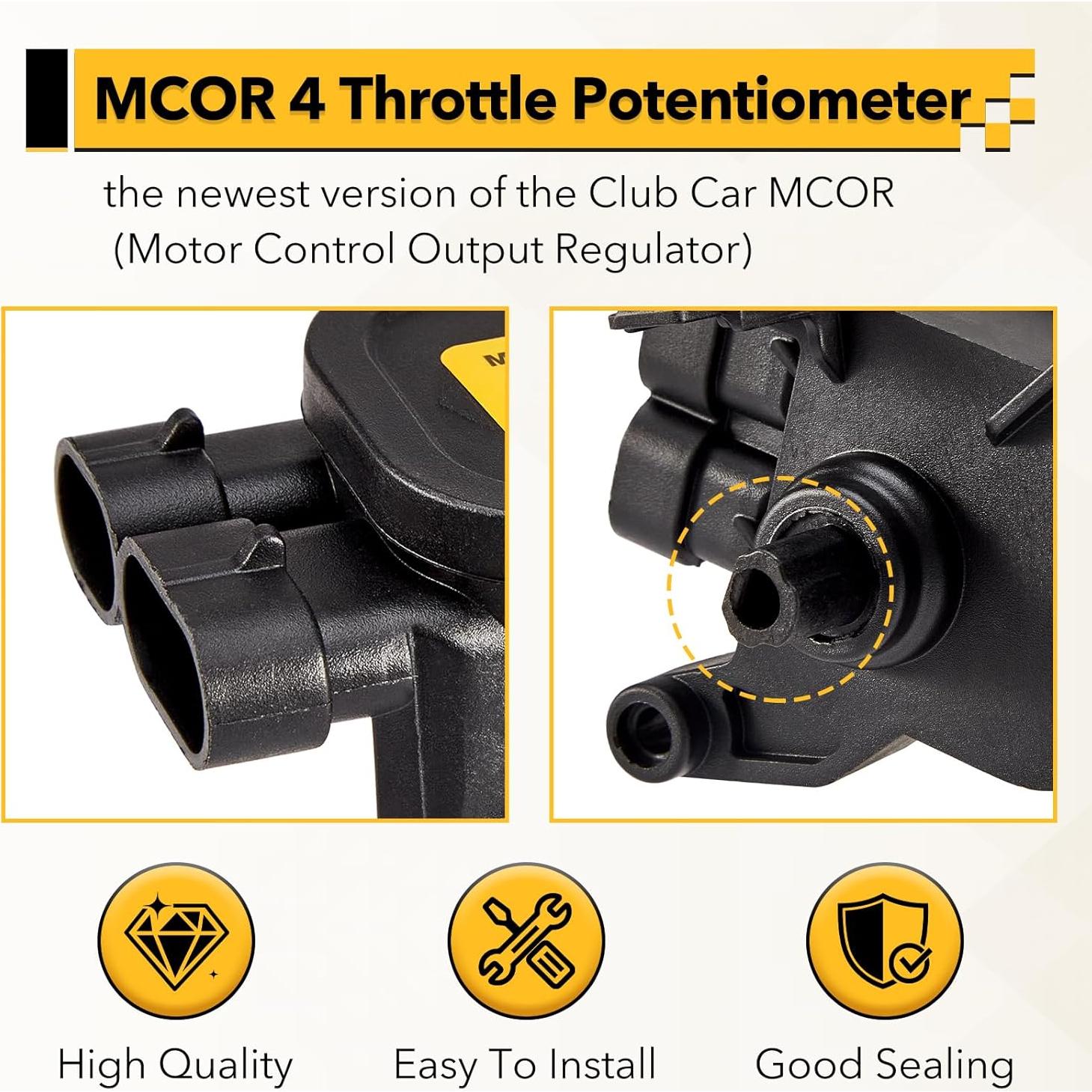 Potenciómetro de Acelerador MCOR 4 Gedlex para Carro de Golf