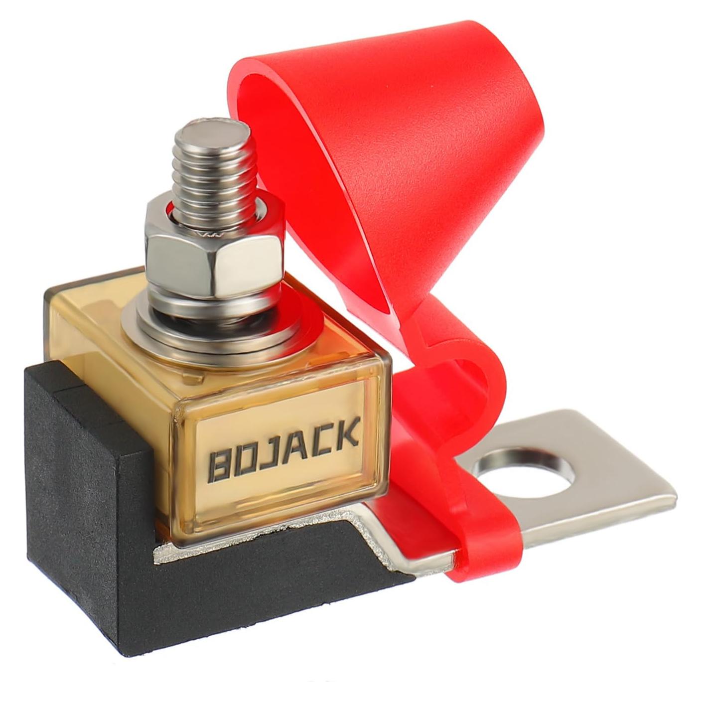 Bloque de Fusibles Terminal BOJACK 60A IP66 para Batería