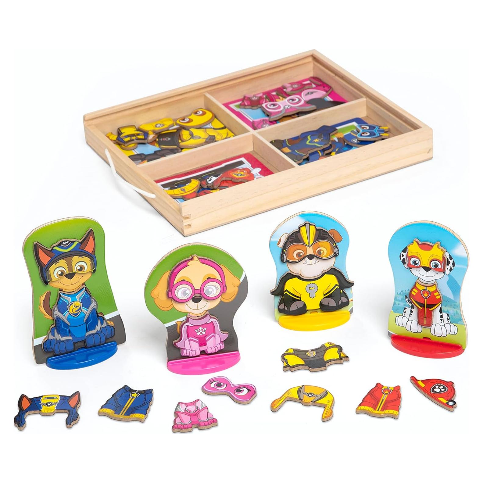Juego Magnético de Madera PAW Patrol Melissa & Doug 64 Piezas