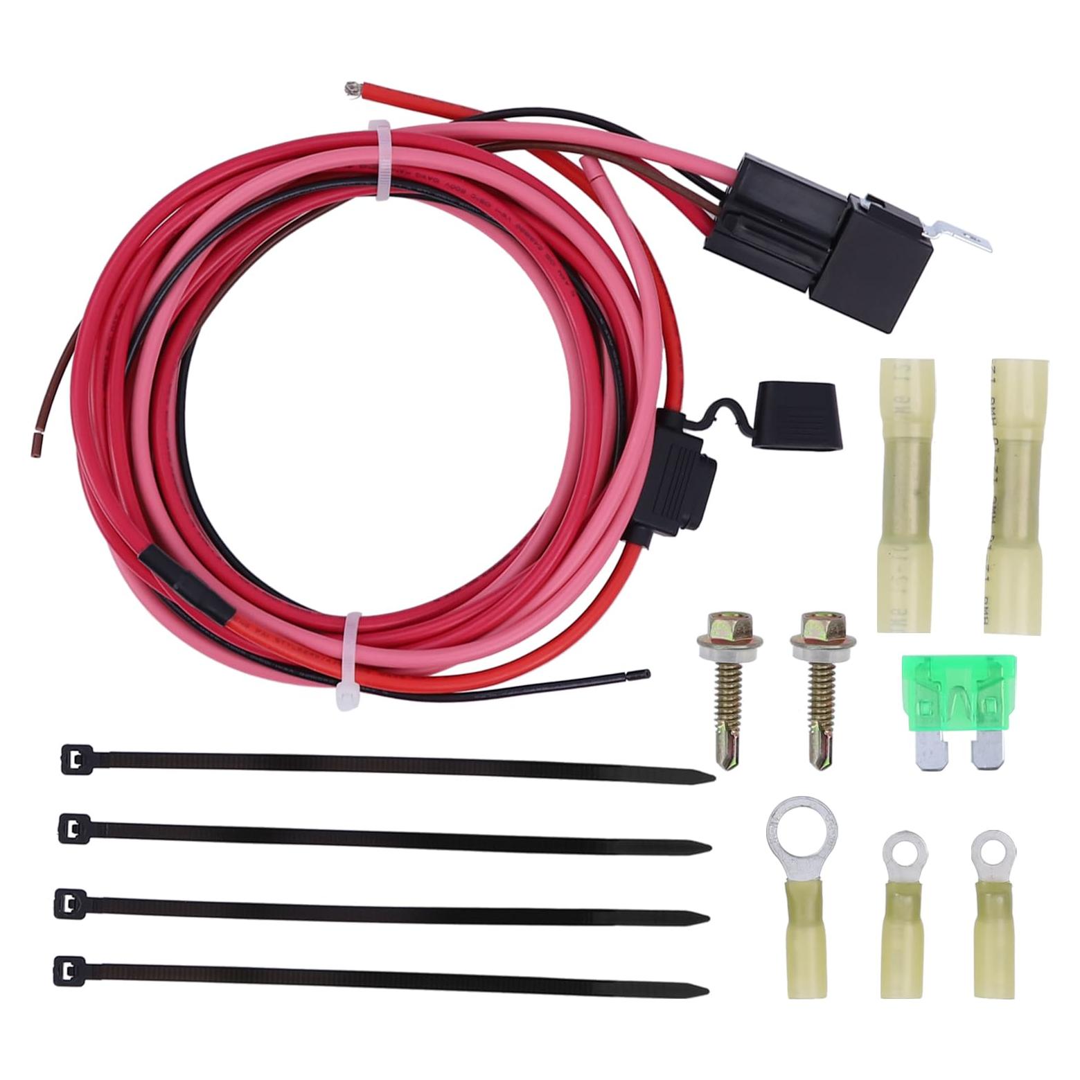 Kit Relé Bomba Combustible Eléctrica 80A Woclon 12V Impermeable