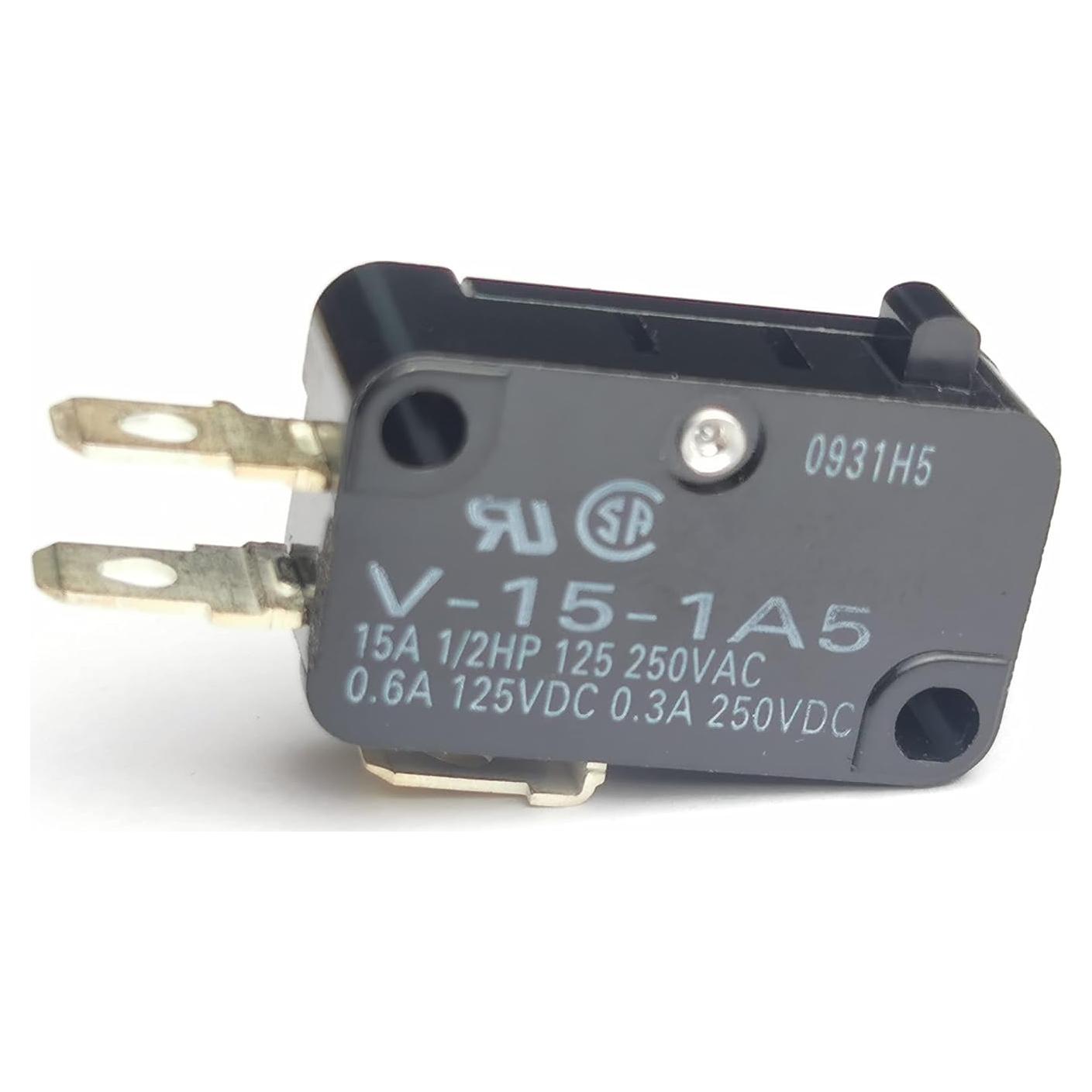 Interruptor Micro Omron V-15-1A5 SPDT 15A 250V