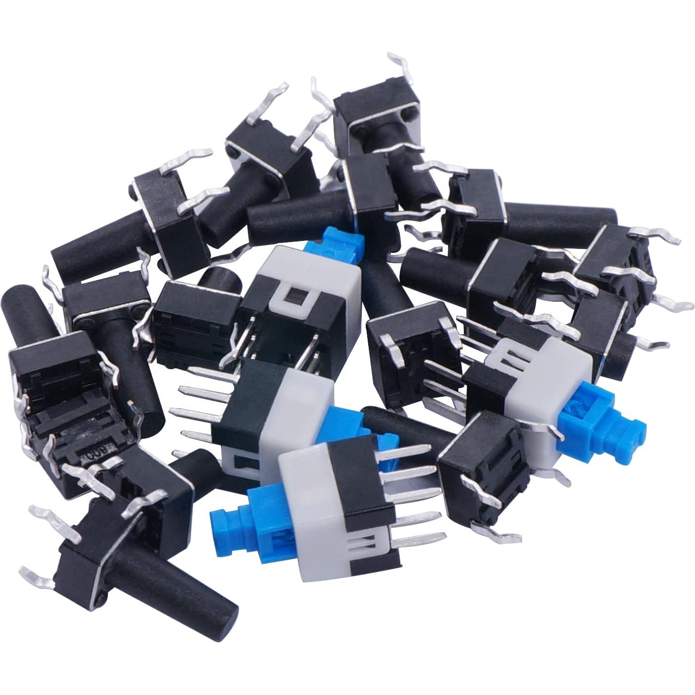 Kit de Interruptores Táctiles Momentáneos 202Pcs TWTADE