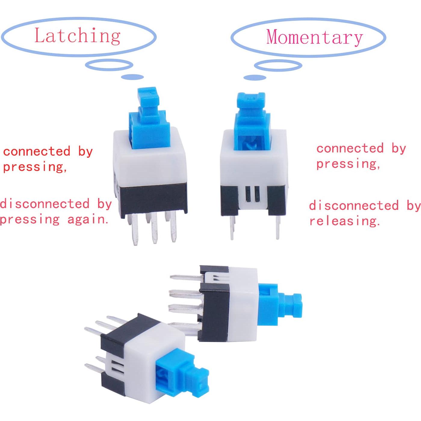 Kit de Interruptores Táctiles Momentáneos 202Pcs TWTADE
