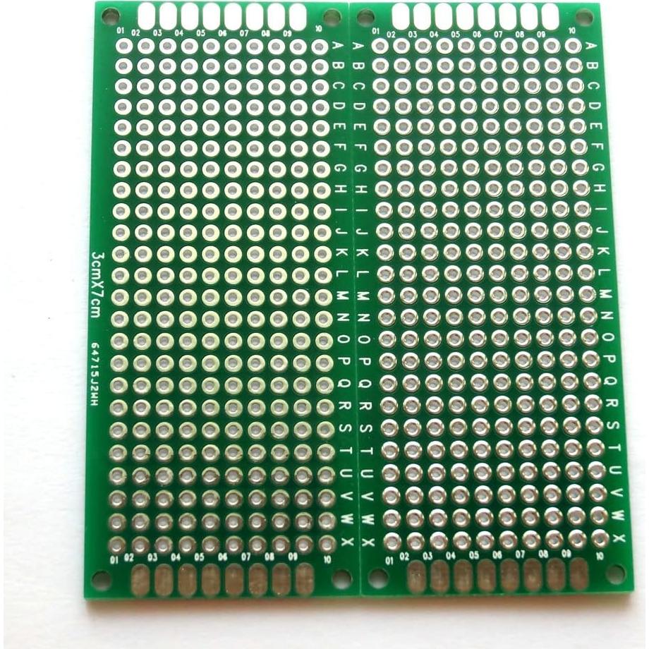 Placa de Circuito Impreso Doble Cara Penta Angel 10pcs 3x7cm