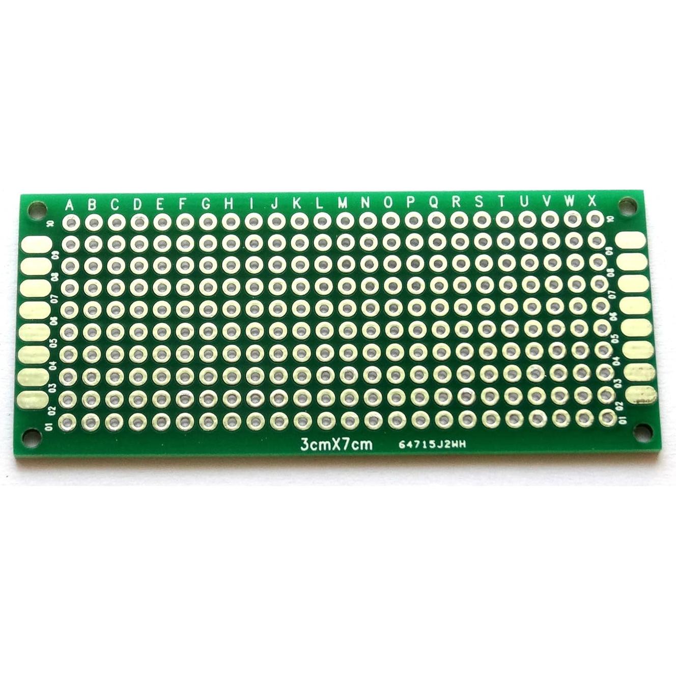 Placa de Circuito Impreso Doble Cara Penta Angel 10pcs 3x7cm