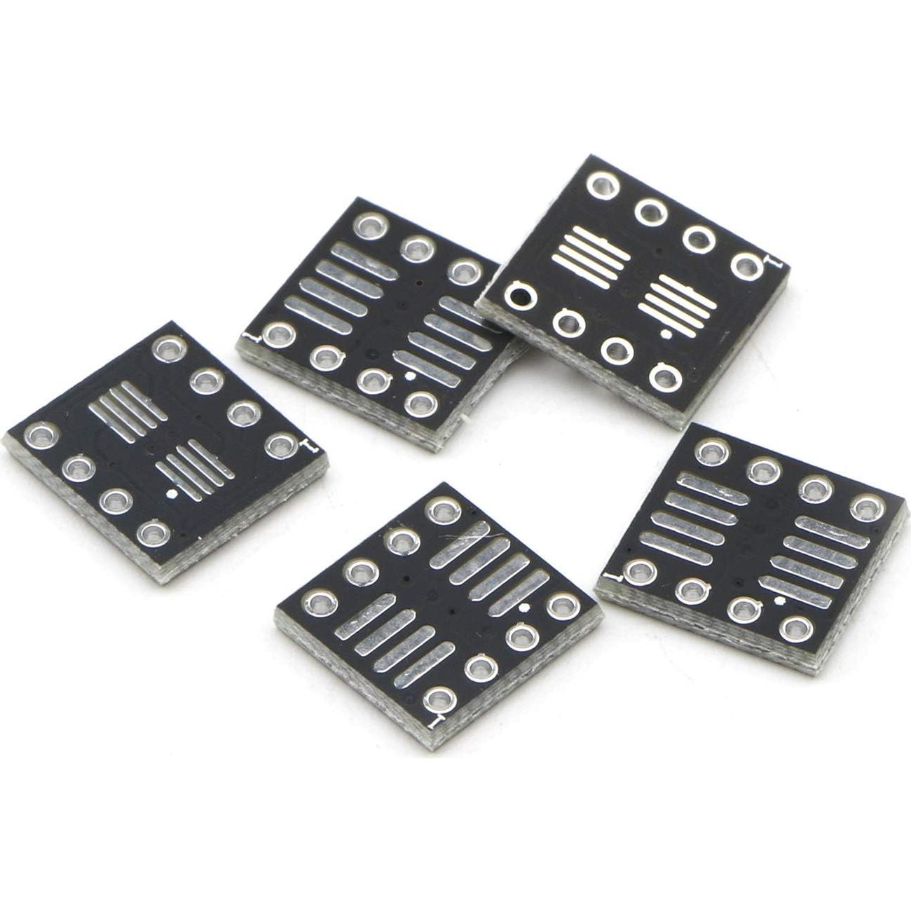 Adaptador PCB Doble Cara 8 Pines JIUWU para Prototipos DIY