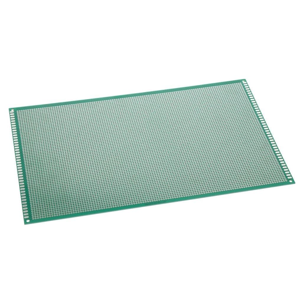 Placa PCB Prototipo SHUATI 18x30cm Fibra de Vidrio Verde