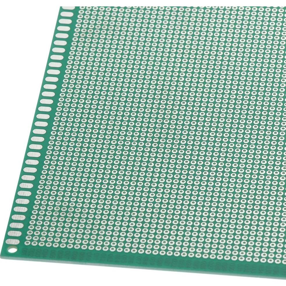 Placa PCB Prototipo SHUATI 18x30cm Fibra de Vidrio Verde