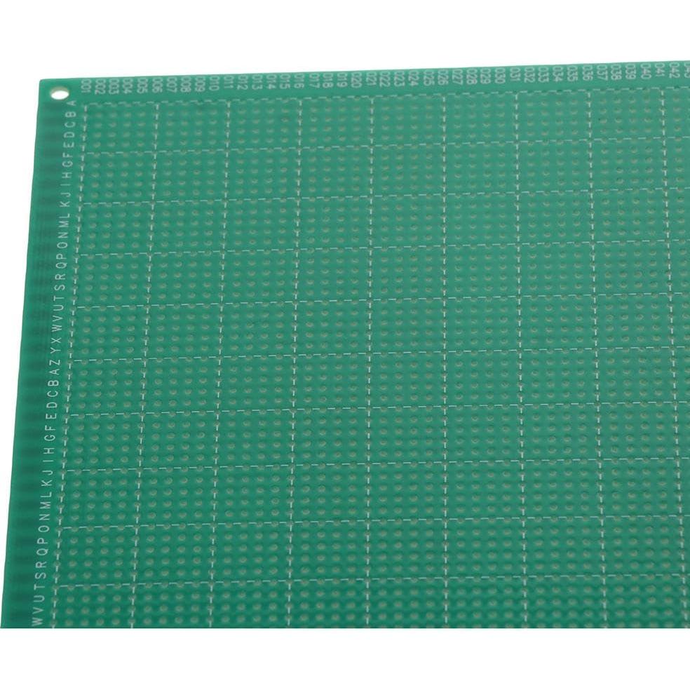 Placa PCB Prototipo SHUATI 18x30cm Fibra de Vidrio Verde