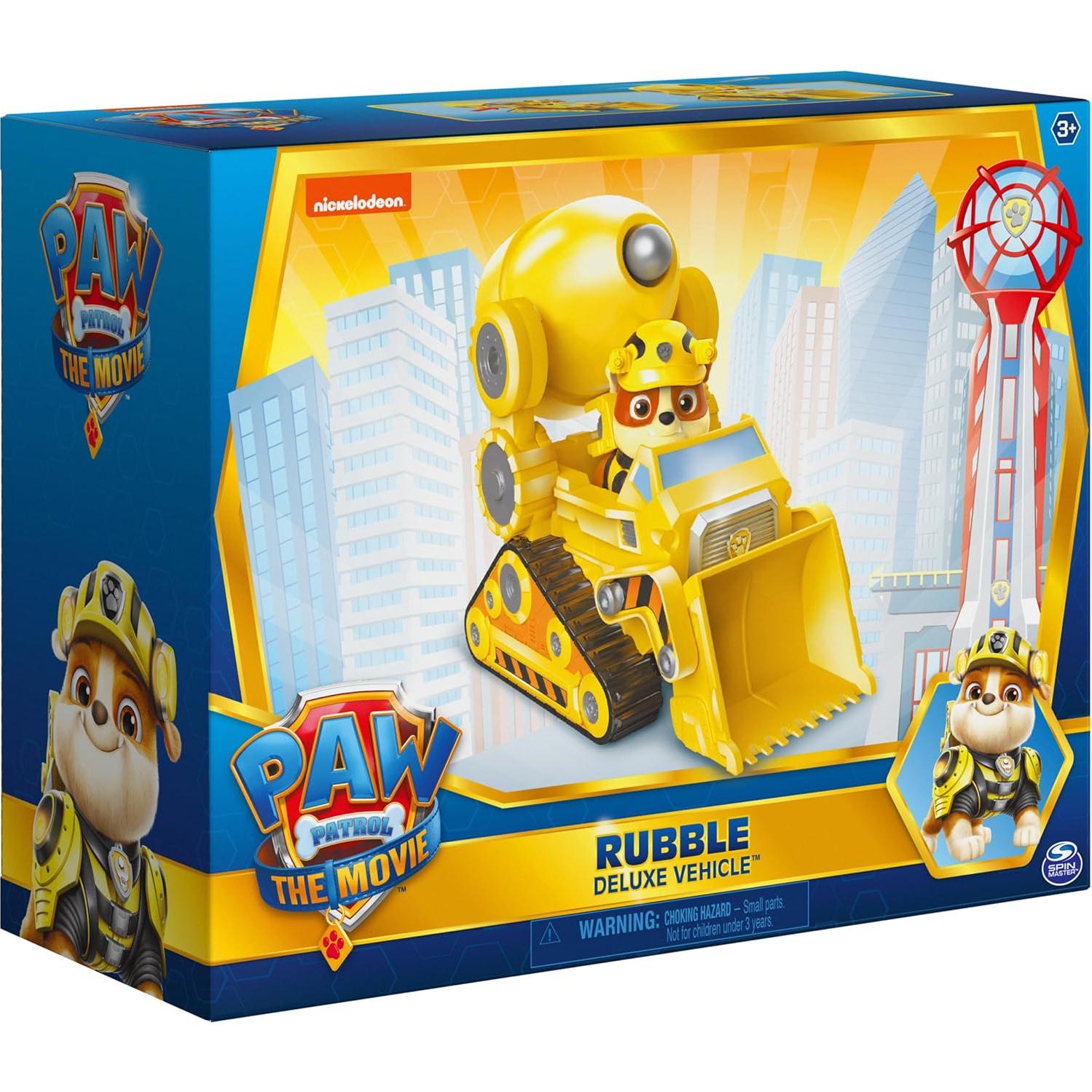 Coche Juguete Transformador Rubble PAW Patrol Deluxe