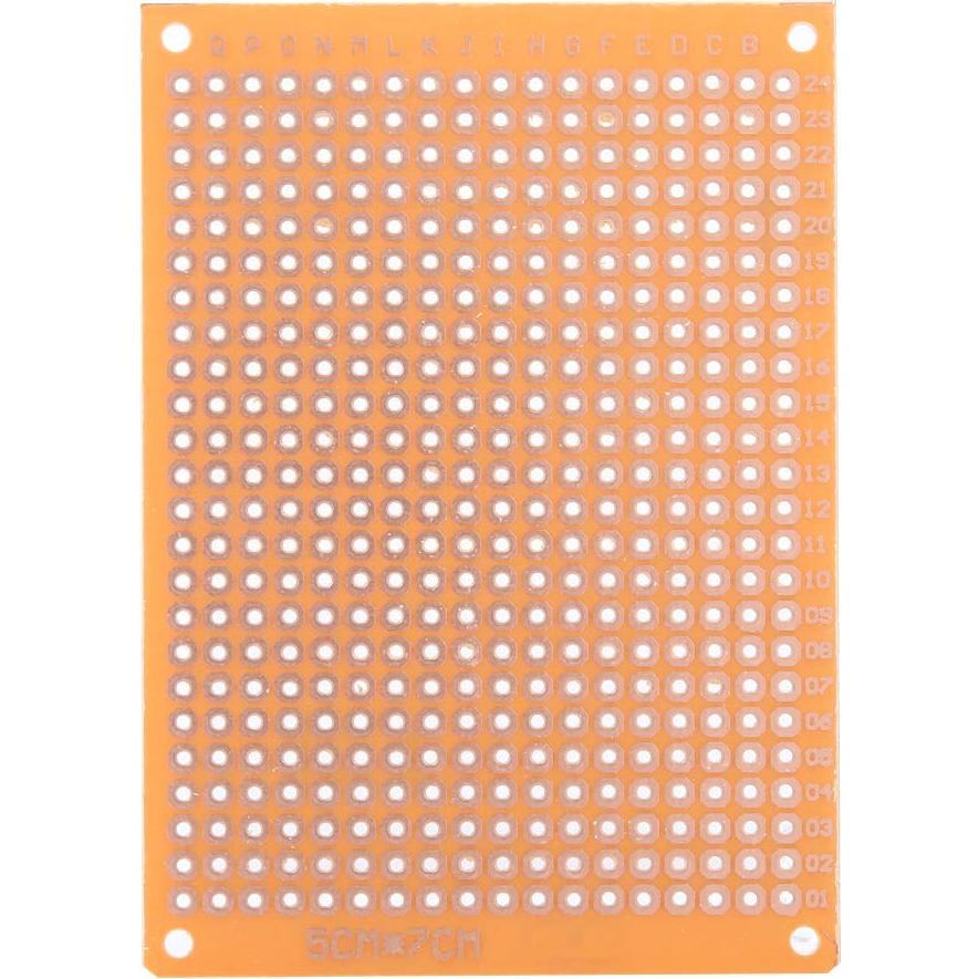 10 Protoboards 5x7cm Baquelita Tomotato para Proyectos DIY