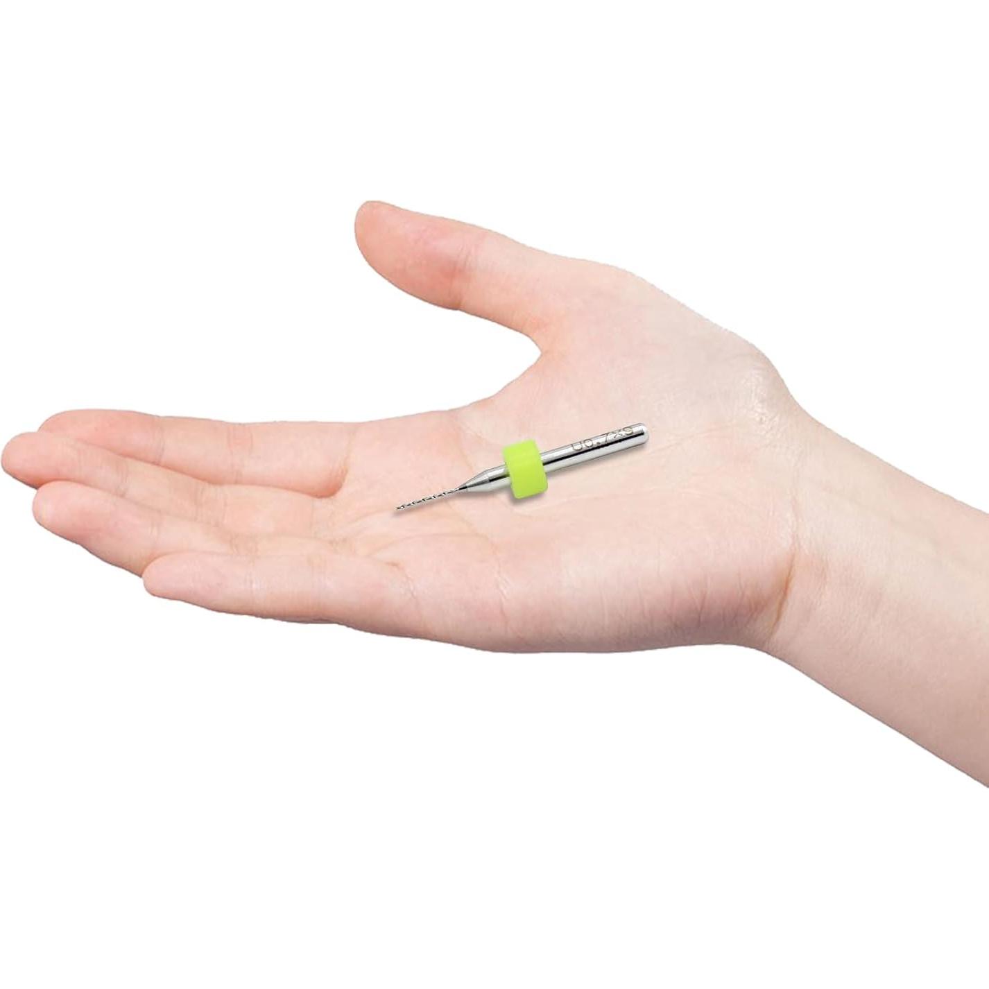 Hordion 10 Piezas Brocas de PCB 0.7mm Carburo de Tungsteno