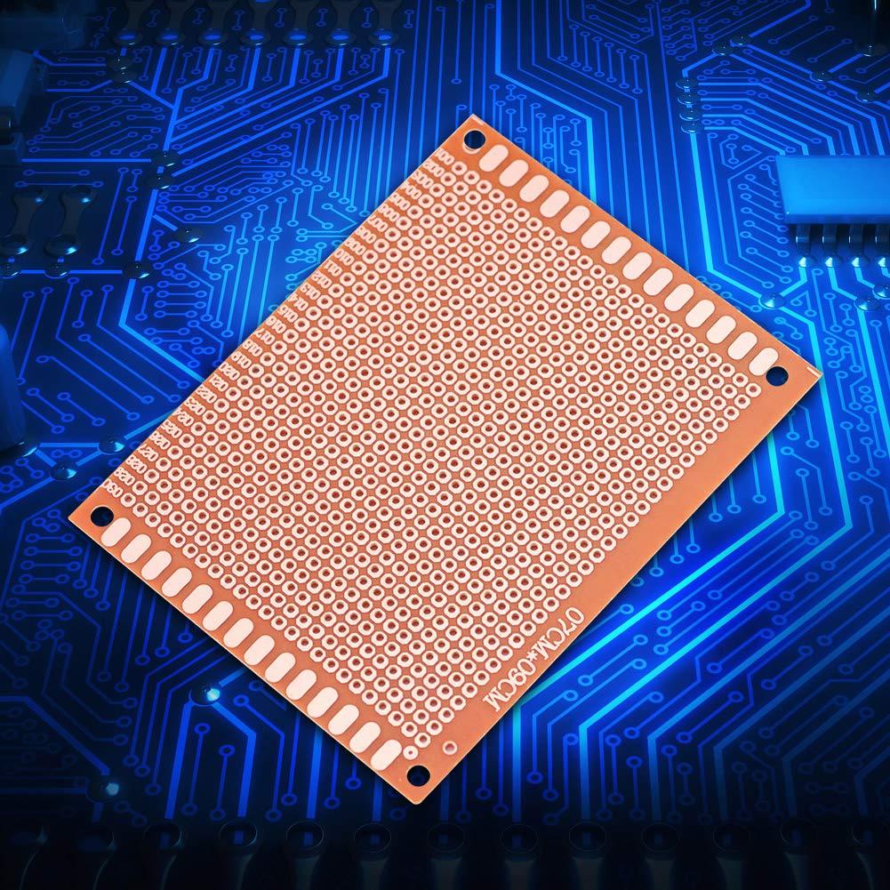 Placa de Circuito Universal Hyuduo 10 Pcs 9x7 cm para Soldadura DIY