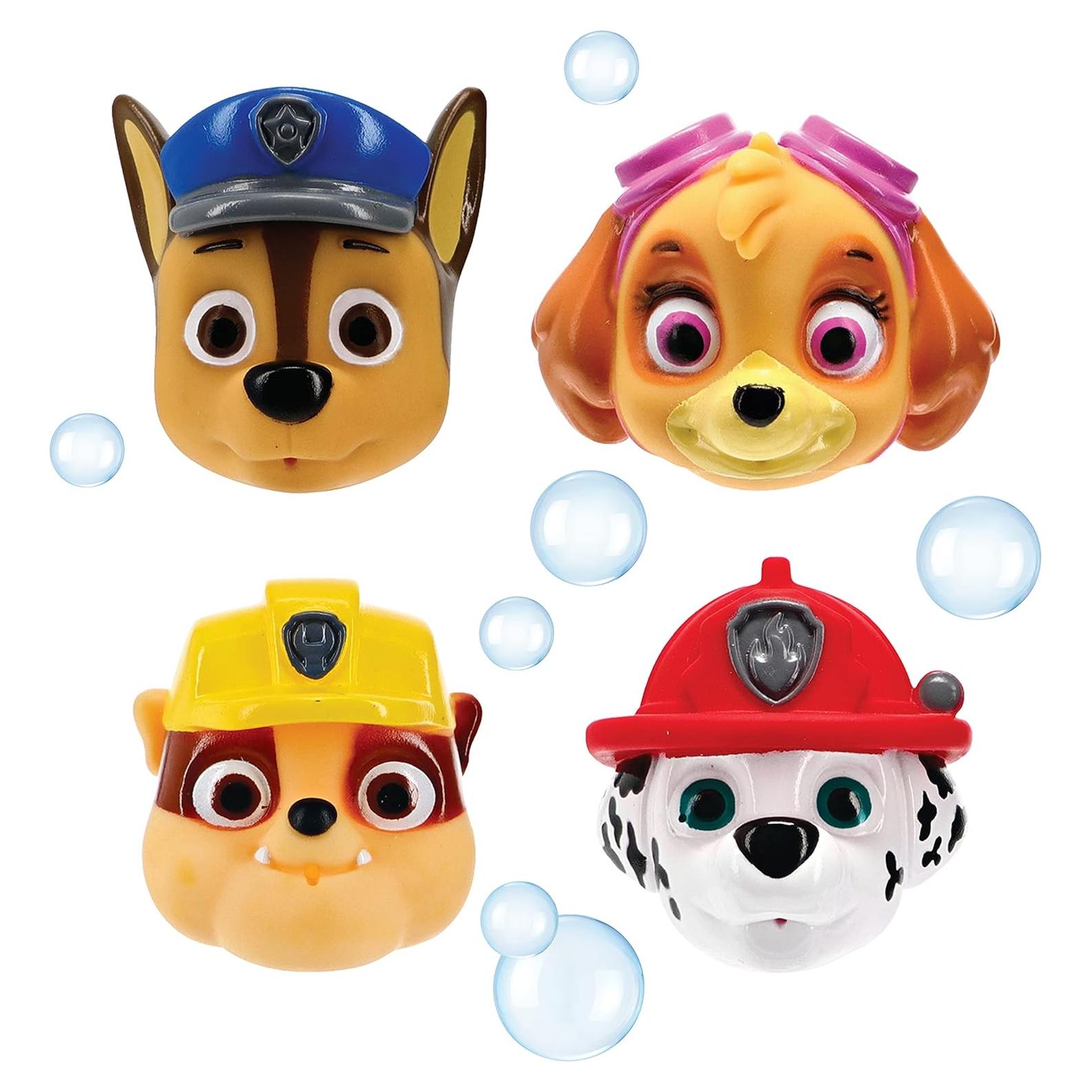 Set de Juguetes de Baño PAW Patrol Ginsey 4 Piezas