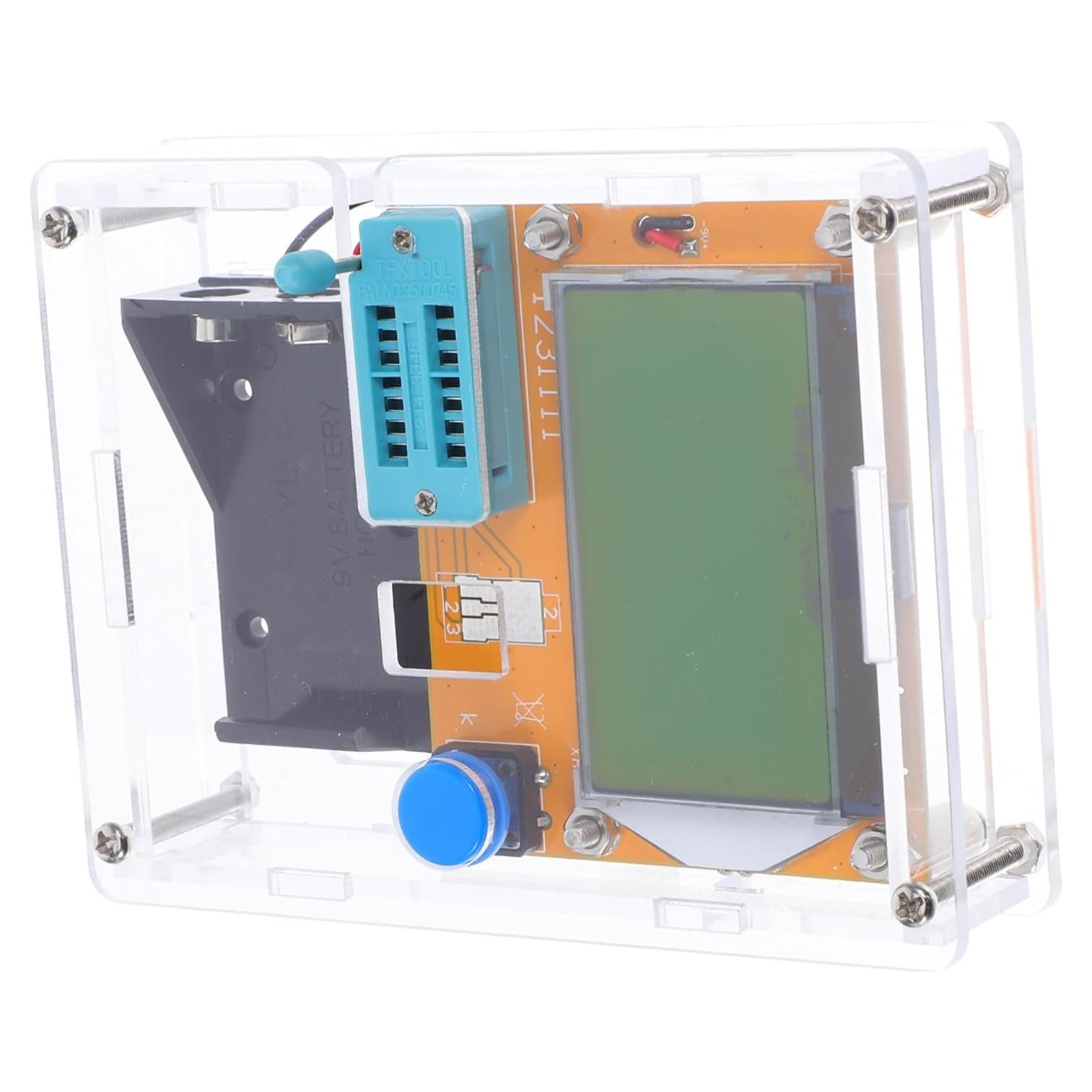 Probador de Componentes Electrónicos Homoyoyo con Pantalla Gráfica