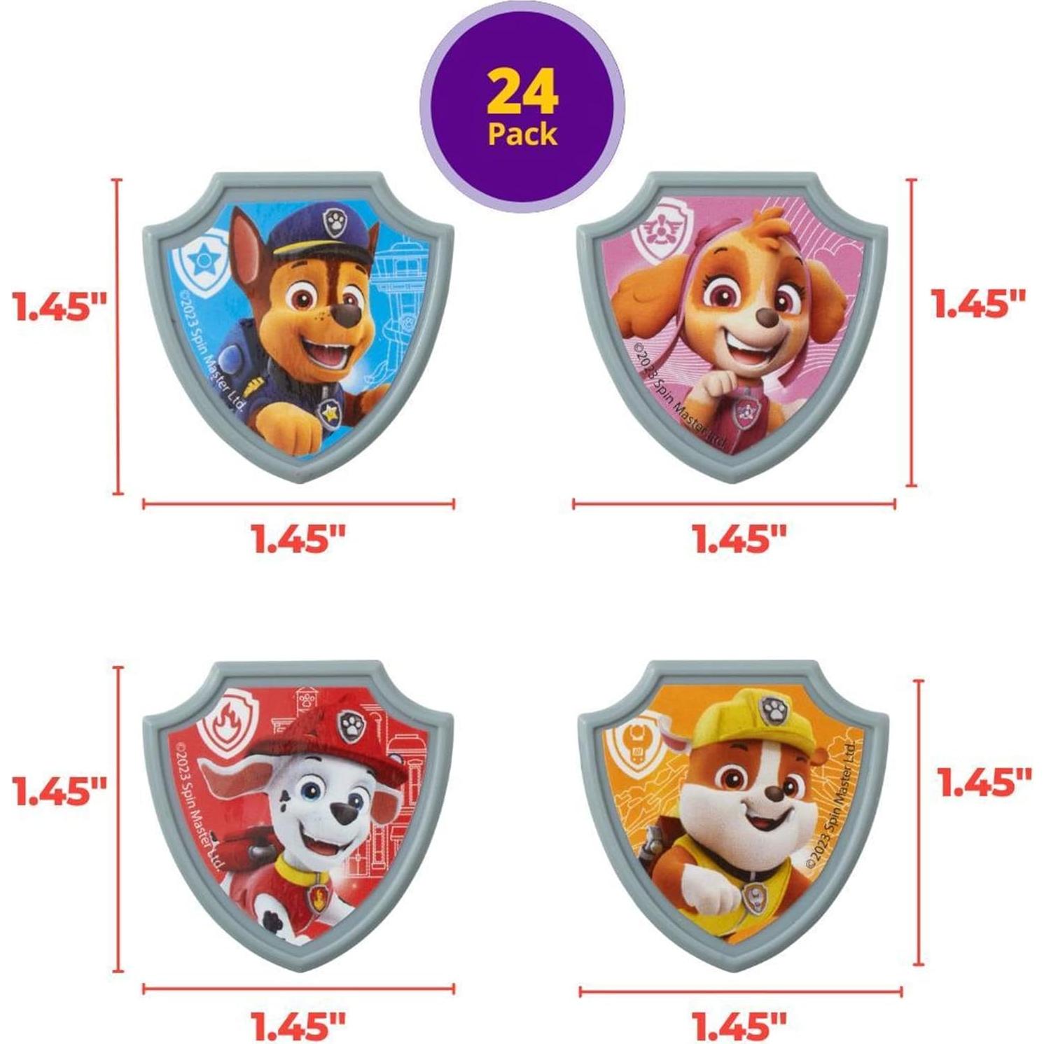 Anillos Decorativos Paw Patrol DecoPac - 24 para Cupcakes