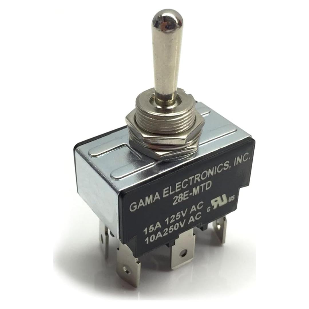 Interruptor de palanca DPDT GAMA 30A 3 posiciones 12VDC